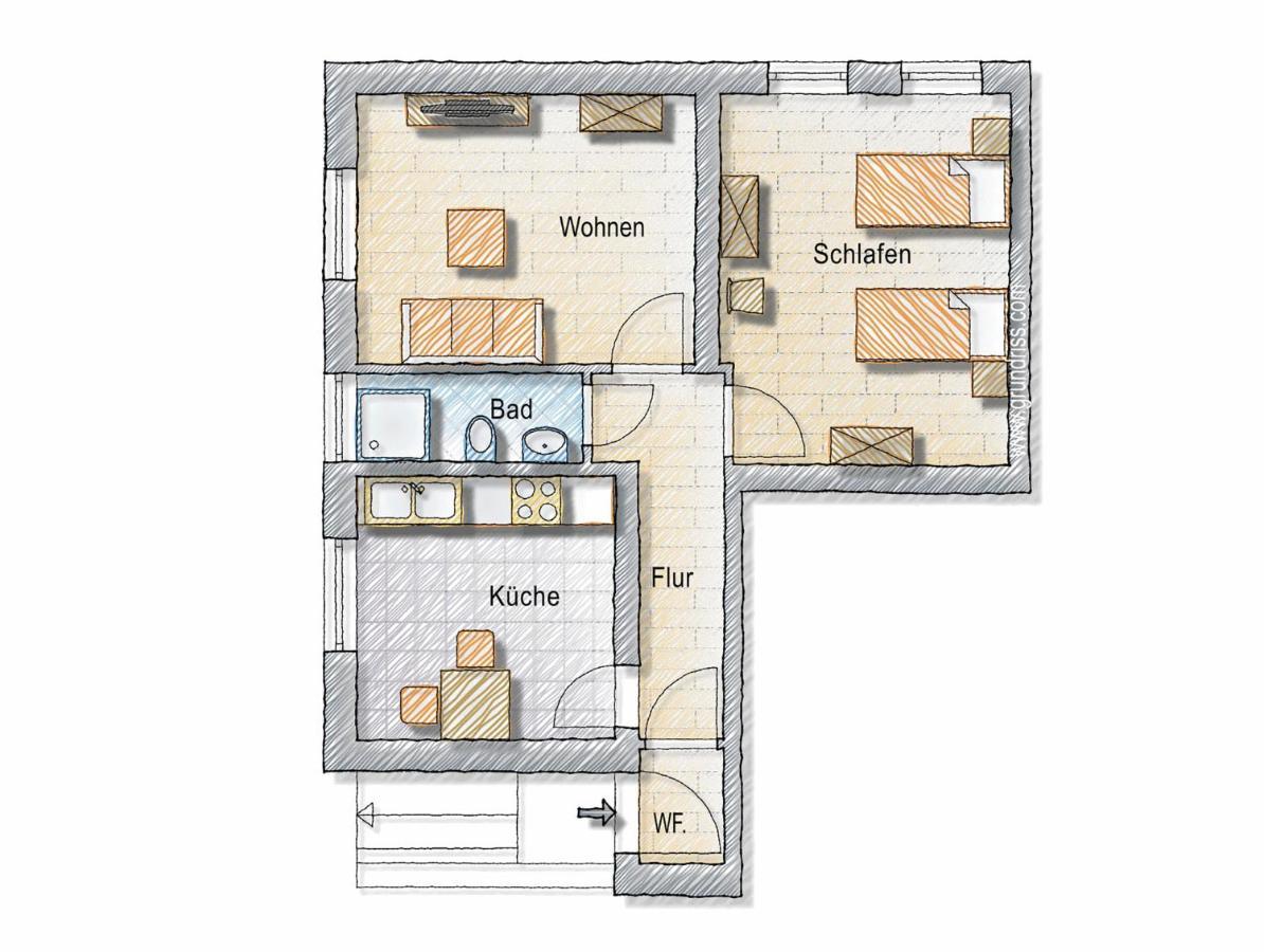 Ferienwohnung Kastanienblick Илцен Екстериор снимка
